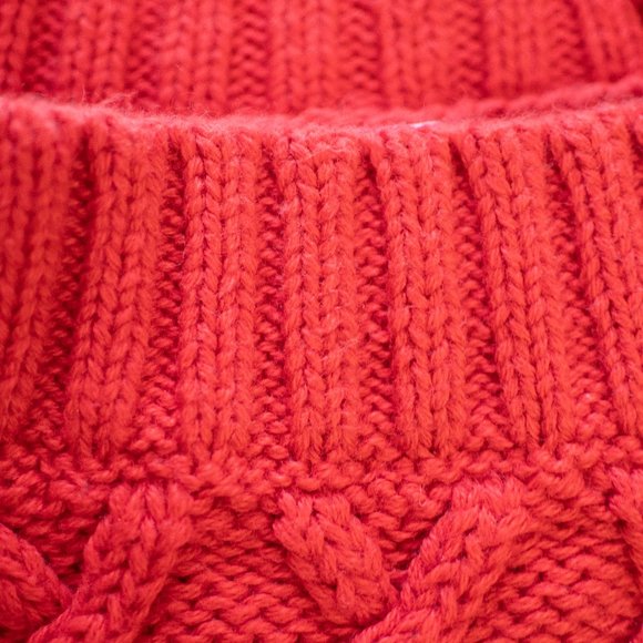GAP Red Cable Knit Sweater - Picture 14 of 16